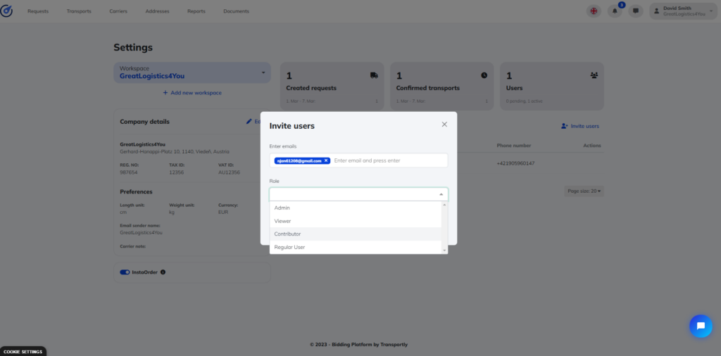 How to Assign User Roles in 4Shipper